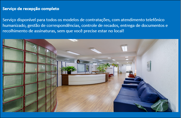 Serviço de recepção